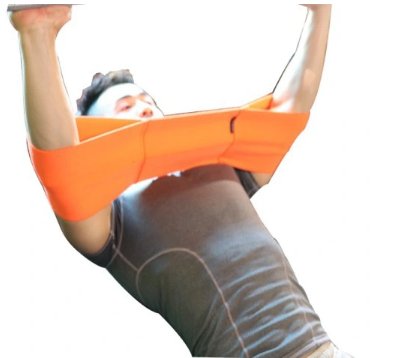 Rękawki do ćwiczeń wyciskania na ławce pomarańczowe MuscleForge