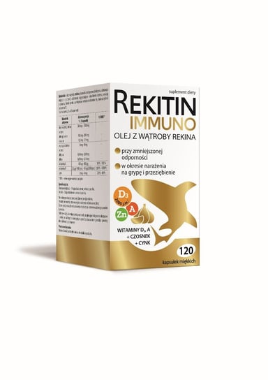 Rekitin Immuno, suplement diety, 120 kaps. Hasco-Lek
