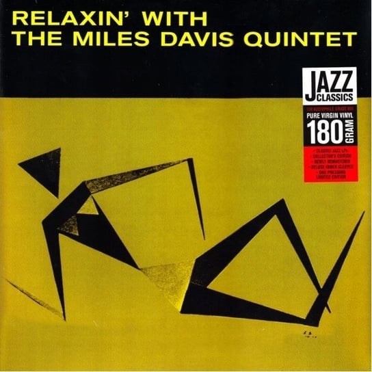 Relaxin' With The Miles Davis Quintet LP 180 Gram Limited Edition Remastered + Bonus Track, płyta winylowa Davis Miles, Coltrane John, Chambers Paul, Garland Red