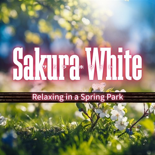 Relaxing in a Spring Park Sakura White