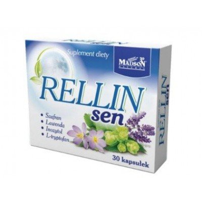 Rellin, Sen z melatoniną, 30 kaps. Rellin