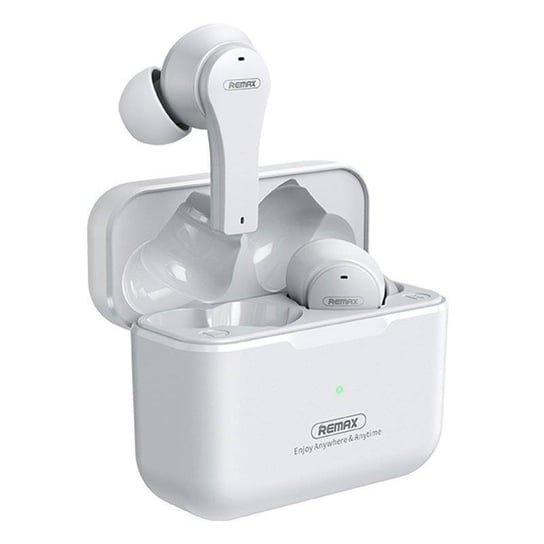 Remax bezprzewodowe słuchawki Bluetooth TWS IPX4 wodoodporne biały (TWS-27 white) Remax
