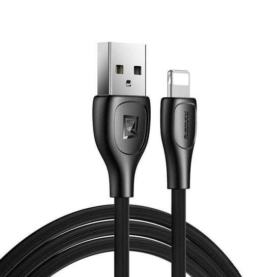 Remax Lesu Pro kabel przewód USB - Lightning 480 Mbps 2,1 A 1 m czarny (RC-160i black) Remax