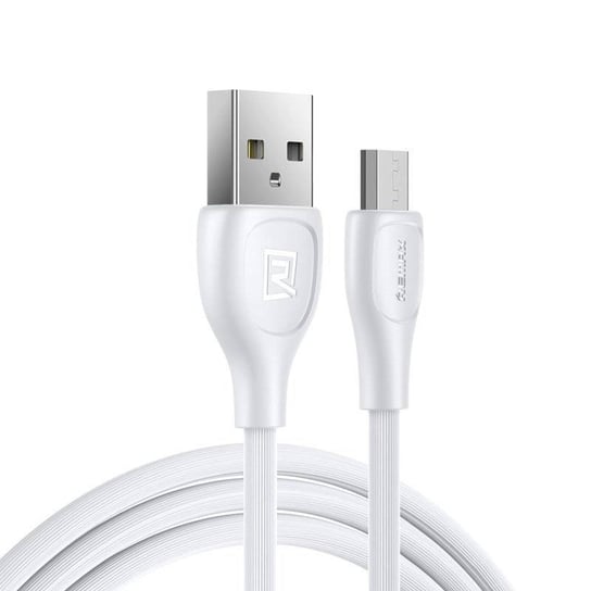 Remax Lesu Pro kabel przewód USB - micro USB 480 Mbps 2,1 A 1 m biały (RC-160m white) Remax