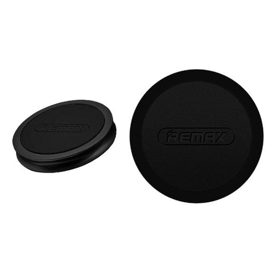 Remax Metal Holder RM-C30 płaski magnetyczny uchwyt samochodowy na deskę rozdzielczą czarny - Czarny Remax