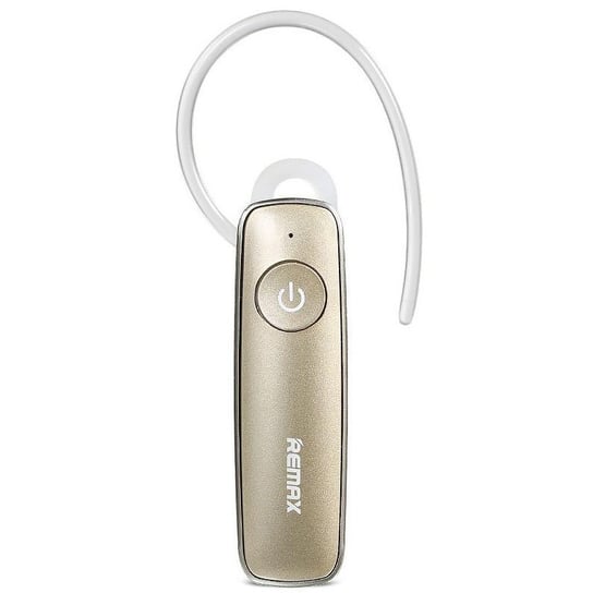 Remax T8 Bluetooth Headset zestaw słuchawkowy słuchawka Bluetooth na dwa telefony złoty - Złoty Remax