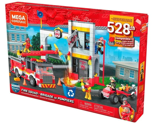Remiza strażacka Mattel Mega Construx 522 części Mattel
