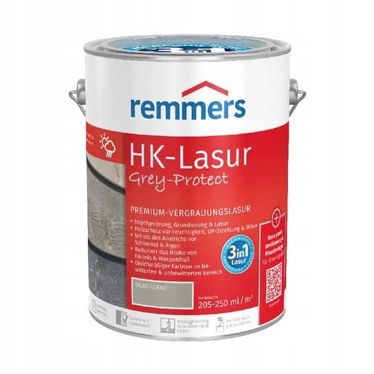 Remmers HK-Lazura Impregnat drewna ANTRACYT 0,75L remmers