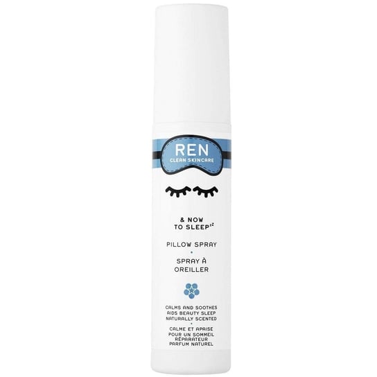 Ren, & Now To Sleep Pillow, Spray relaksujący spray na poduszkę, 75 ml REN
