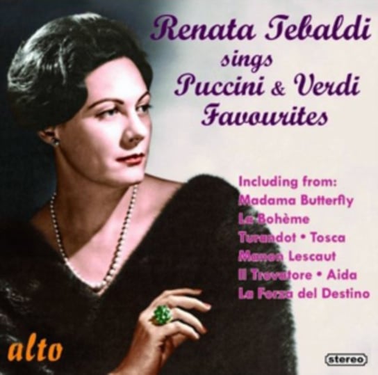 Renata Tebaldi Sings Puccini And Verdi Favourites Tebaldi Renata