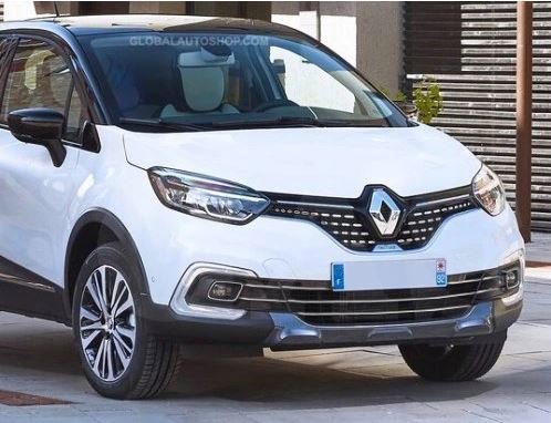 Renault Captur - Listwy CHROM atrapa na grill Martig