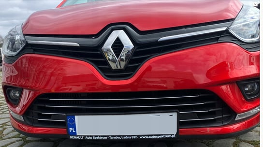 Renault CLIO IV - Listwy CHROM atrapa na grill Martig