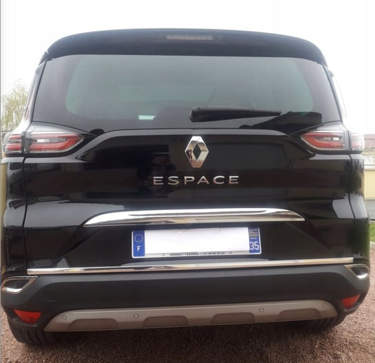 Renault Espace V 2015- Listwa CHROM Klapa Tuning Martig