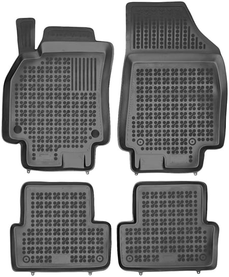 Renault  Fluence Sedan Dywaniki gumowe REZAW  od 2009-2016r. 201910 + mocowania MAX-DYWANIK Rezaw-Plast