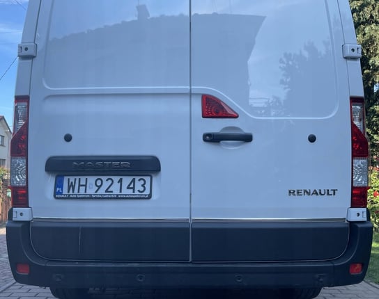 Renault MASTER - LISTWY CHROM na drzwi tył Martig