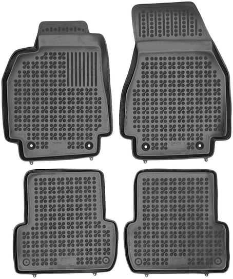 Renault  Megane II Kombi / Hatchback / Sedan Dywaniki gumowe REZAW  od 2002-2009r. 201901 + mocowania MAX-DYWANIK Rezaw-Plast