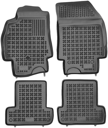 Renault  Megane III Kombi / Hatchback / Coupe Dywaniki gumowe REZAW  od 2008-2016r. 201902 + mocowania MAX-DYWANIK Rezaw-Plast