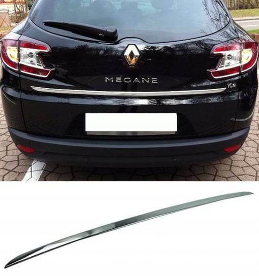 Renault MEGANE III Kombi - LISTWA CHROM na Klapę Martig