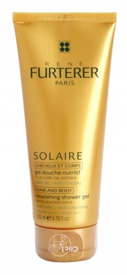 René Furterer Solaire szampon odżywczy do włosów osłabionych działaniem chloru, słońca i słonej wody (With Jojoba Wax)  200ml René Furterer