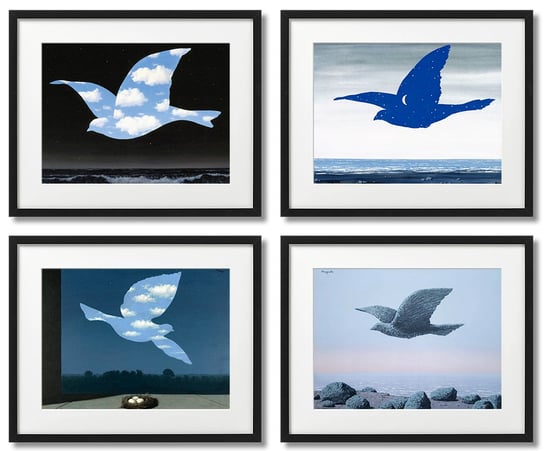 Rene Magritte Plakaty Z Ptakami DEKORAMA