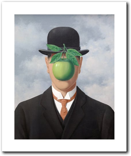 Rene Magritte, Syn Człowieczy, kadr - PR00483 PRINTORAMA