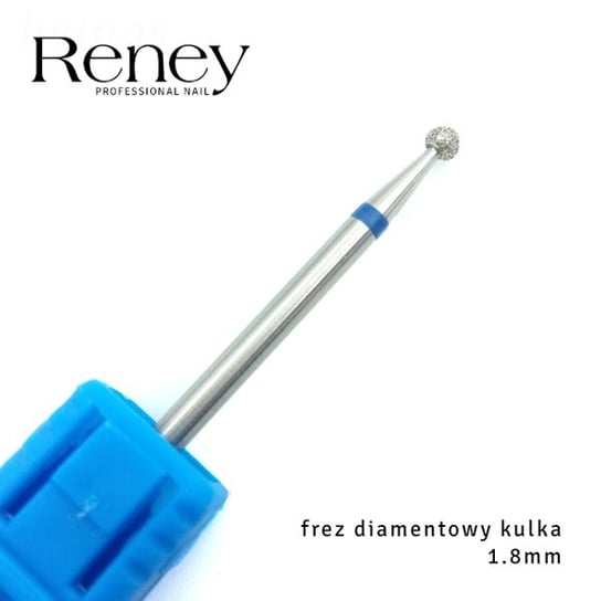 Reney, frez diamentowy kulka, 1,8 mm Reney