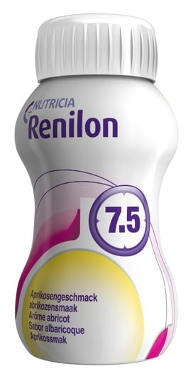 Renilon 7.5, płyn doustny, smak morelowy, 4 butelki po 125 ml Nutricia