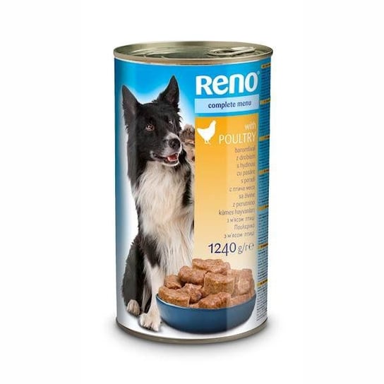 Reno karma mokra dla psa dorosłego kurczak 1240g Reno