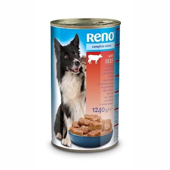 Reno Karma mokra dla psa dorosłego wołowina 1240g Reno