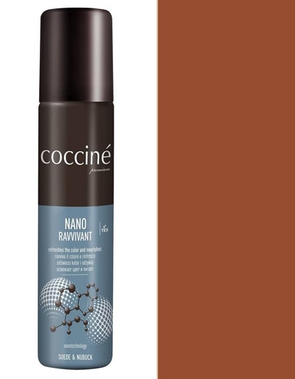 Renowator do zamszu i nubuku nano ravvivant 75 ml Średni brąz 12 Coccine