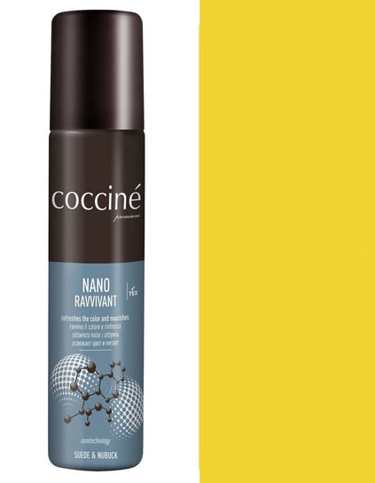 Renowator do zamszu i nubuku nano ravvivant coccine 100 ml Żółty 35 Coccine