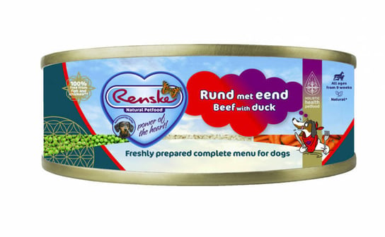 Renske fresh meal beef and duck grain free 95g - 95g Renske