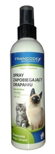Repelent dla kotów FRANCODEX, spray, 200 ml. Francodex