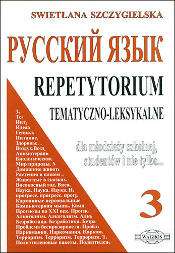 Repetytorium Russkij jazyk 3. Tematyczno – leksykalne Szczygielska Swietłana