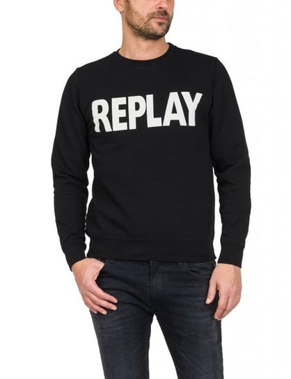 Replay, Bluza męska Cotton Sweatshirt, rozmiar XXL Replay
