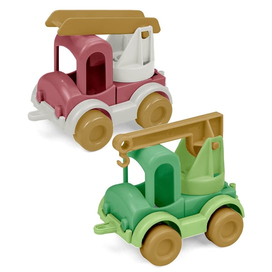 RePlay Kid Cars straż pożarna i dźwig, zestaw zabawek z recyklingu Wader Uniwersalny Wader