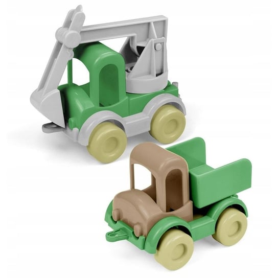 RePlay Kid Cars wywrotka i koparka, zestaw zabawek z recyklingu Wader Uniwersalny Wader