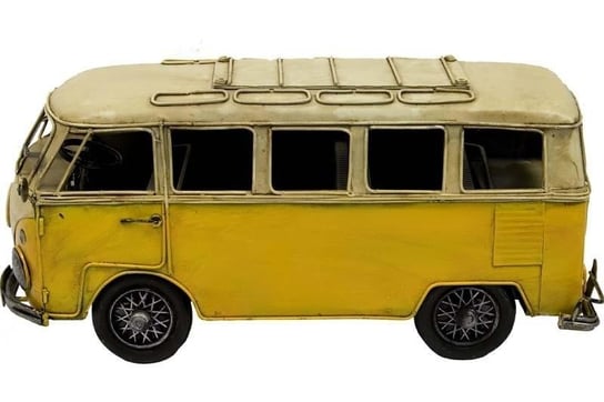 Replika autobusu, żółta, 15x31x13 cm Art-Pol