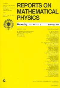Reports on Mathematical Physics 53/1 Opracowanie zbiorowe