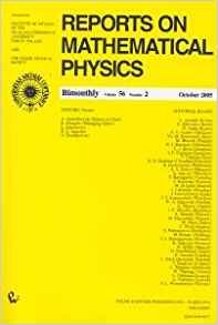 Reports on Mathematical Physics 56/2 Opracowanie zbiorowe