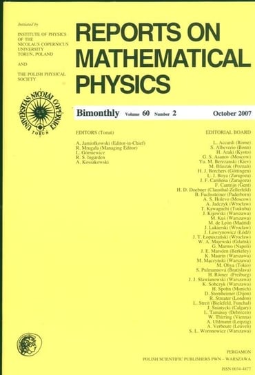 Reports on Mathematical Physics 60/2 Opracowanie zbiorowe