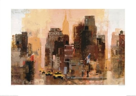 Reprodukcja ART GROUP New Yorker, Cabs, 70x50 cm Art Group