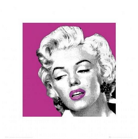 Reprodukcja GBEYE Marilyn Monroe Pink, 40x40 cm GBeye