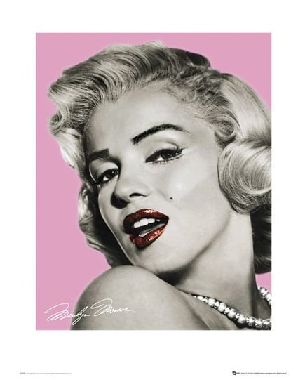 Reprodukcja GBEYE Marilyn Monroe Pink, 40x50 cm GBeye