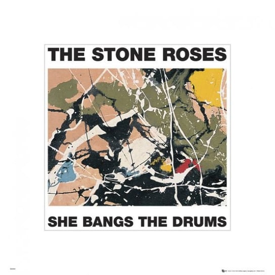 Reprodukcja GBEYE The Stone Roses She Bangs The Drums, 40x40 cm The Stone Roses