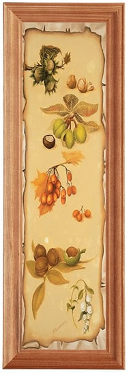 Reprodukcja obrazu w drewnianej ramie o wymiarach 10x35 cm - Jesień, Maria Mazurkiewicz POSTERGALERIA