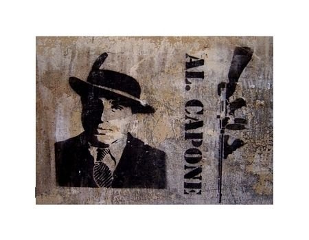 Reprodukcja PYRAMID POSTERS Al Capone, 80x60 cm Nice Wall