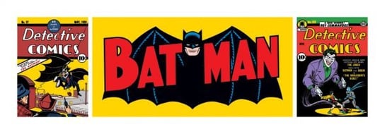Reprodukcja PYRAMID POSTERS Batman (Triptych), 33x95 cm DC COMICS