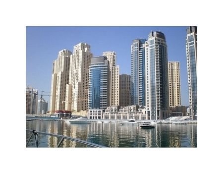 Reprodukcja PYRAMID POSTERS Dubai Marina Buildings, 80x60 cm Nice Wall