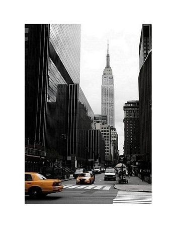 Reprodukcja PYRAMID POSTERS Empire State Building, Manhattan, New York, 60x80 cm Nice Wall